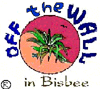 off the wall in Bisbee logo